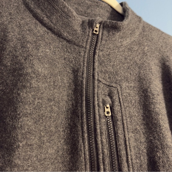 Orvis Outdoor Wool Knit Sweater Men's Size XL‎ Gray Full Zip Cardigan Top - Picture 2 of 7